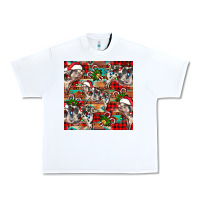 White christmas pig  aztec Urban Heavy Tee - FaDigitalArtStudio