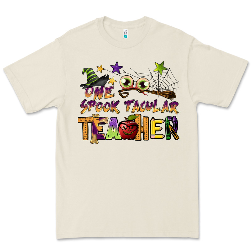 One Spook Tacular Teacher Premium Tee by BarkalooDesign | Teevron