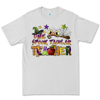 Dove Grey one spook tacular teacher Premium Tee - BarkalooDesign