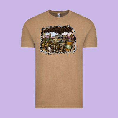 Wild West Vintage Tee Designed By Sublimationcraftshop