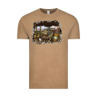 Vintage Coffee wild west Vintage Tee - SublimationCraftShop
