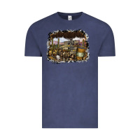 Vintage Denim wild west Vintage Tee - SublimationCraftShop