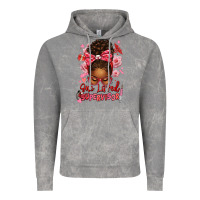 Cloud Rock one loved supervisor afro messy bun Vintage Hoodie - texasbilliewilder