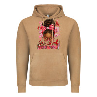 Vintage Camel one loved supervisor afro messy bun Vintage Hoodie - texasbilliewilder