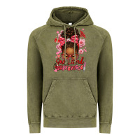 Vintage Olive one loved supervisor afro messy bun Vintage Hoodie - texasbilliewilder
