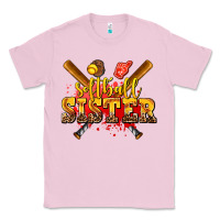 Bubblegum Pink softball sister Classic Tee - AdoDesignShop