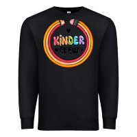 Black kinder crew Premium Sweatshirt - MaliasSmallBusiness