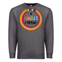 Charcoal Heather kinder crew Premium Sweatshirt - MaliasSmallBusiness