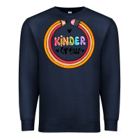 Navy kinder crew Premium Sweatshirt - MaliasSmallBusiness