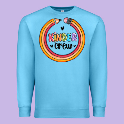 Kinder Crew Premium Sweatshirt Designed By Maliassmallbusiness
