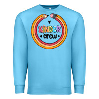 Ocean Blue kinder crew Premium Sweatshirt - MaliasSmallBusiness