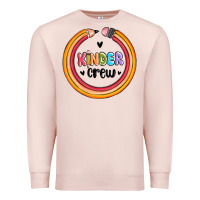 Pale Pink kinder crew Premium Sweatshirt - MaliasSmallBusiness