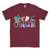 Burgundy obgyn Classic Tee - AdoDesignShop