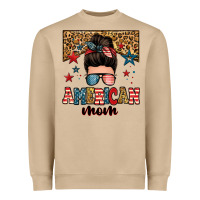 Mushroom american mom junkie messy bun Heavyweight Sweatshirt - Zillion Design Studio