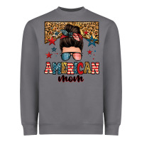Storm american mom junkie messy bun Heavyweight Sweatshirt - Zillion Design Studio