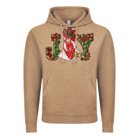 Vintage Coffee christmas joy with rooster Vintage Hoodie - RanaPortraitStore