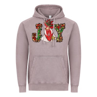 Vintage Zinc christmas joy with rooster Vintage Hoodie - RanaPortraitStore