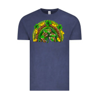 Vintage Denim St. Patrick's Day rainbow Vintage Tee - Neo Western