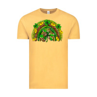 Vintage Mustard St. Patrick's Day rainbow Vintage Tee - Neo Western