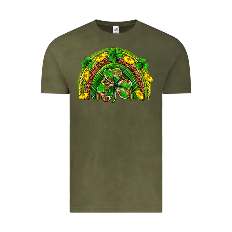 St. Patrick's Day Rainbow Vintage Tee by Neo Western | Teevron