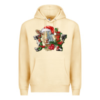 Pina Colada Joy Christmas Goat Premium Hoodie - LillyAllenDesigns