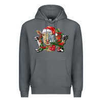 Rock Joy Christmas Goat Premium Hoodie - LillyAllenDesigns
