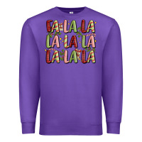 Purple fa la la la la la la la la Premium Sweatshirt - MaliasSmallBusiness