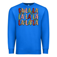True Royal fa la la la la la la la la Premium Sweatshirt - MaliasSmallBusiness