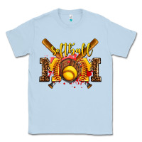 Dusty Blue softball mom Classic Tee - AdoDesignShop