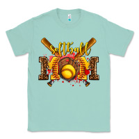 Seafoam softball mom Classic Tee - AdoDesignShop
