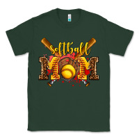 Sports Green softball mom Classic Tee - AdoDesignShop