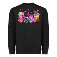 Black antisocial butterfly coffee cups Heavyweight Sweatshirt - Zillion Design Studio