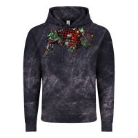 Cloud Black christmas bison Vintage Hoodie - RanaPortraitStore
