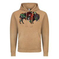 Vintage Camel christmas bison Vintage Hoodie - RanaPortraitStore
