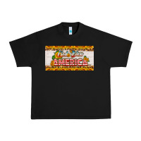 Black god bless america sunflower license plate Urban Heavy Tee - HRA Design Shop