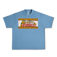 Pebble Blue god bless america sunflower license plate Urban Heavy Tee - HRA Design Shop