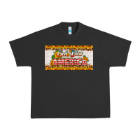 Pigment Black god bless america sunflower license plate Urban Heavy Tee - HRA Design Shop