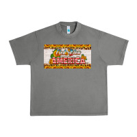 Tornado god bless america sunflower license plate Urban Heavy Tee - HRA Design Shop