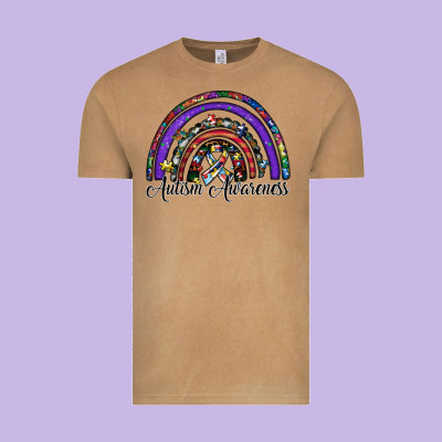 Autism Awareness Vintage Tee Designed By Sublimationcraftshop
