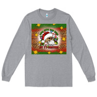 Heather Grey when you're dead inside but it's christmas Long Sleeve Tee - Artiststas