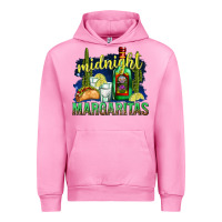 Fuchsia Pink Midnight Margaritas Urban Hoodie - texasbilliewilder