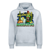 Heather Grey Midnight Margaritas Urban Hoodie - texasbilliewilder