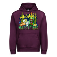 Mauve Wine Midnight Margaritas Urban Hoodie - texasbilliewilder
