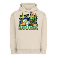 Pigment French Oak Midnight Margaritas Urban Hoodie - texasbilliewilder