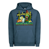Pigment Midnight Navy Midnight Margaritas Urban Hoodie - texasbilliewilder