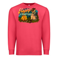 Cardinal happy camping Premium Sweatshirt - NancyCooperArtShop