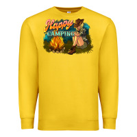 Lemon happy camping Premium Sweatshirt - NancyCooperArtShop