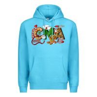 Ocean Blue christmas cma certified medical assistant Premium Hoodie - LillyAllenDesigns