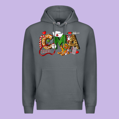 Christmas Cma Certified Medical Assistant Premium Hoodie Designed By Lillyallendesigns