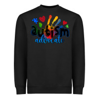 Black autism advocate Heavyweight Sweatshirt - Zillion Design Studio